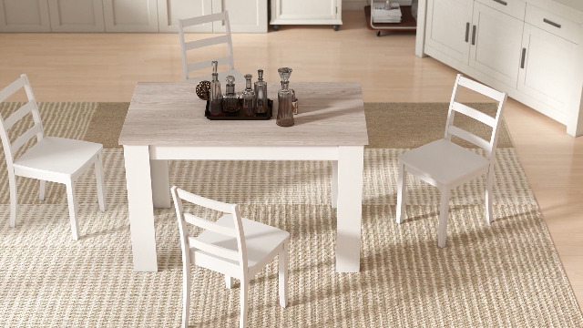 Amazon.com: Giantex Wood Dining Chairs Set of 2 White - Wooden